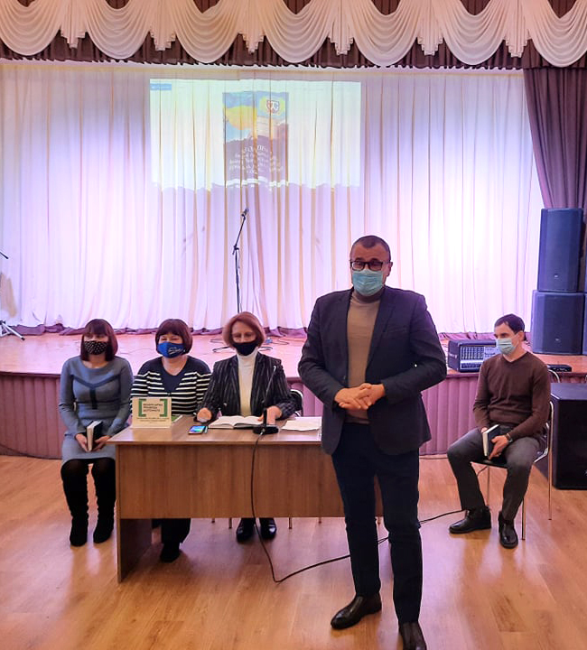 Голова Попівської сільської ради А.Боярчук